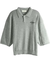 Fear Of God - Signature 90's Quarter Sleeve Knit Polo "Concrete Heather" 192Sp266962F" - Lyst