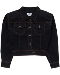 VAQUERA - Cropped Denim Jacket Vaq10J005" - Lyst