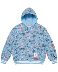 Supreme - Mitchell & Ness Teams Zip Up Hooded Sweatshirt "Ss26 - Lyst