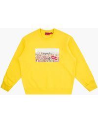 Supreme Crew neck sweaters for Men | Lyst