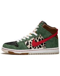 Nike - Sb Dunk High Pro Qs "Dog Walker" Bq6827 300" - Lyst