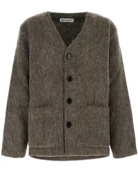 Our Legacy - Hairy Wool Cardigan "Mole" M2266Cm" - Lyst