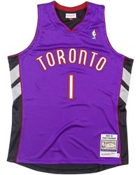 Mitchell & Ness - Authentic Jersey "Nba Toronto Raptors 99-00 Tracy Mcgrady" Ajy4Gs18453 Trapurp99Tmc" - Lyst