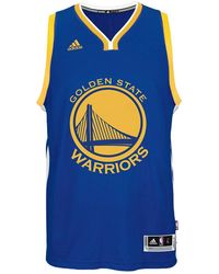 adidas - Golden State Warriors Swingman Jersey "Royal H95419" - Lyst