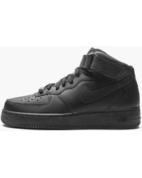 black men's air force ones