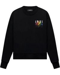 Amiri - Ma Drip Logo Sweater Ps23Mjg037 001" - Lyst