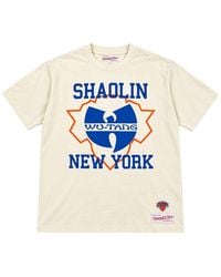 Mitchell & Ness - New York Knicks T-Shirt "Nba X Wu-Tang Wu - Lyst