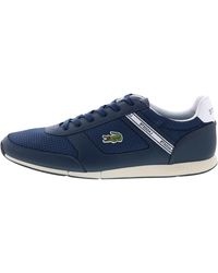 Lacoste - Menerva Sport Leather Sneakers 42Cma0015 092" - Lyst