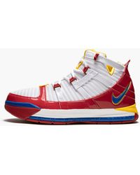 Nike - Zoom Lebron 3 Qs "superman" Shoes - Lyst