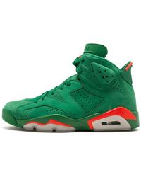 Nike - Air 6 Retro Nrg 'green Suede Gatorade' Shoes - Lyst