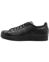 adidas - Superstar Foundation "core Black" Shoes - Lyst