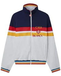 CASABLANCA - Colour Block Track Jacket Mulricolor" Ms23 Jtp 107 01" - Lyst