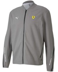PUMA - Scuderia Ferrari Lightweight Sweat Jacket 596148 03" - Lyst