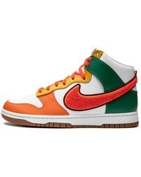 Nike - Dunk Hi Retro University "Habanero" Dr8805 100" - Lyst