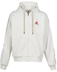 CASABLANCA - Technical Pocket & Laurel Tape Zip Hoodie "Off" Mpf25 Jtp 392 01" - Lyst