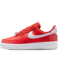 Nike - Air Force 1 Low '07 "Patent Light Crimson" Ir5450 600" - Lyst