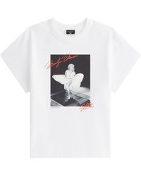 Kith - Marilyn Monroe Skirt Mulberry Vintage T-Shirt Khw030006 101" - Lyst