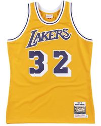 Mitchell & Ness - Authentic Home Jersey "Nba La Lakers 84 Magic Johnson" Ajy4Gs18088 Lalltgd84Ejh" - Lyst
