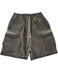 Rick Owens - Cargo Bela Shorts "Dark Dust" Du02F6369 Dld78" - Lyst