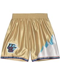 Mitchell & Ness - 75Th Swingman Shorts "Nba Utah Jazz 1996" Smsh4399 Uja96Pppgold" - Lyst