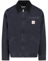 Carhartt - Og Detroit Jacket Stone Washe" I037535 00E 06" - Lyst