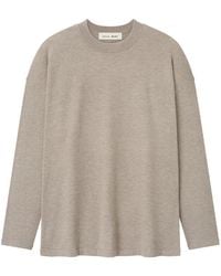 Fear Of God - Essentials Soft Knit Long Sleeve T-Shirt "Seal Heather" Rw00313 0135" - Lyst