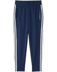 adidas - 3 Stripe Tapered Pant B43986" - Lyst
