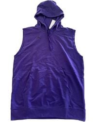 Nike - Air Sleeveless Fleece French Terry Dri Fit Hoodie Dq7946 520" - Lyst