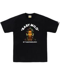 A Bathing Ape - Abc Camo Milo Hoodie Ss T-Shirt Camo" 0Zxtemx00510Q Bkm" - Lyst