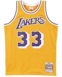 Mitchell & Ness - Nba Kareem Abdul-Jabbar Swingman Jersey "1984 Los Angeles Lakers - Lyst
