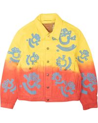 DENIM TEARS - Bstroy Tears Type-2 Denim Trucker Jacket Dnt Xotw 0002" - Lyst