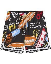 PUMA - Fast & Furious 6" Reversible Basketball Shorts Aop" 637902 01" - Lyst