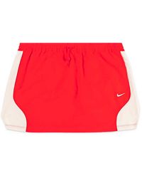 Nike - Nsw Mid-Rise Mini Skirt "Light Crimson Chalk" If0556 696" - Lyst