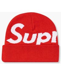 Supreme SS18 Tag Logo Beanie cap camp shirt box hat tee hooded 