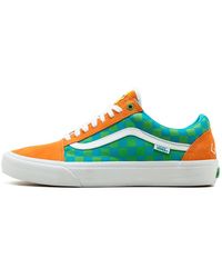 vans old skool pro s golf wang blue pink