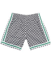 Mitchell & Ness - Nba Checked Swingman Shorts "Boston Celtics - Lyst