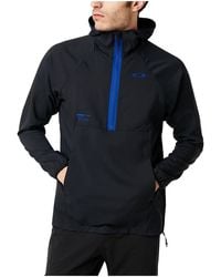 Oakley - Enhance Wind Hoodie Anorak 9.0 "Blackout" 412722 02E" - Lyst