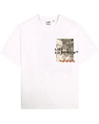 LAB C.O. OFF WHITE - Ab C/O Off- Camo Ss T-Shirt 44Labf26T075 100" - Lyst