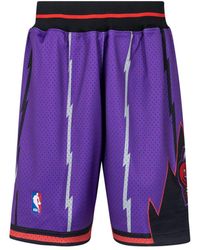 Mitchell & Ness - Toronto Raptors Authentic Shorts Ashrgs18134 Trapurp98" - Lyst