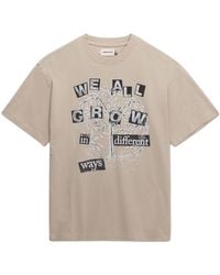 Honor The Gift - We All Grow T-Shirt "Taupe" Htg260195 Taup" - Lyst