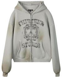 THIRTEENTH STUDIO - University Zip Up Hoodie 10089251" - Lyst