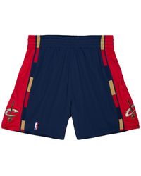 Mitchell & Ness - Authentic Shorts "Nba Cleveland Cavaliers 08" Ashrcp19187 Ccablue08" - Lyst