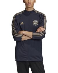 adidas - Philadelphia Union Anthem Jacket "Night Light Fossil" Fi1442" - Lyst