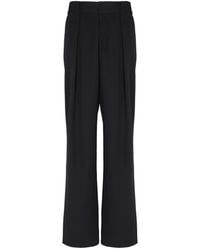 Balmain - Loose Tailored Trousers Ah0Pq196Wb050Pa" - Lyst