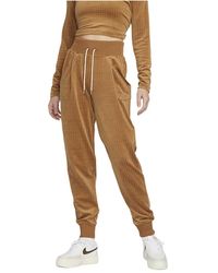 Nike - Sportswear High-Waisted Velour Joggers "Ale Ironstone" Dv7820 270" - Lyst