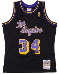 Mitchell & Ness - Nba Shaquille O'Neal Reload Swingman Jersey "1996 Los Angeles Lakers - Lyst