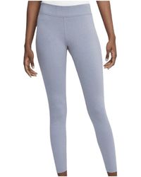 Nike - Sportswear Essential 7/8 Mid-Rise Leggings "Ashen Slate Cz8532 493" - Lyst
