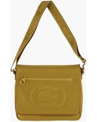 supreme Lacoste small messenger bag gold
