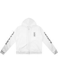 Chrome Hearts - Vertical Logo Fu Hood Zip Up Hoodie Chrm0358" - Lyst
