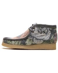 Clarks - Wallabee Boot Floral" 26169842" - Lyst